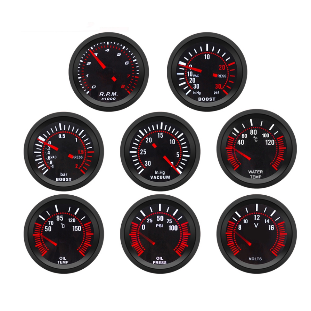 2″ 52mm Tachometer RPM Boost G – Smoke Leak Detector recenzja i cena