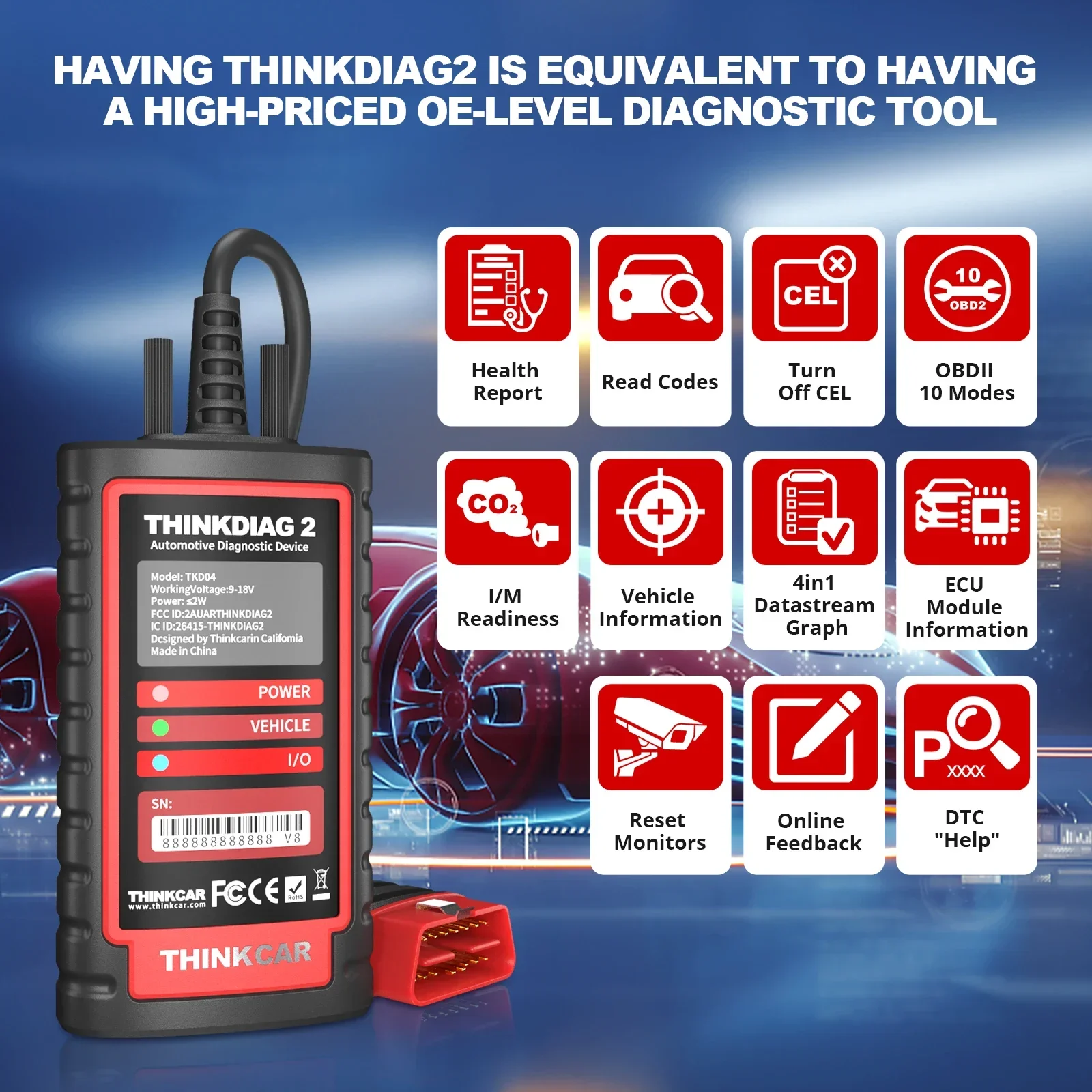 2026 Premium 2024 Car Scanner  – Car Diagnostic Tool recenzja i cena