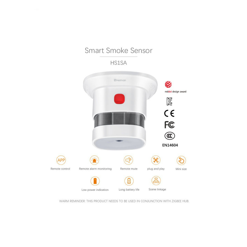 Tuya Smart Zigbee Smoke Detect – Smoke Leak Detector recenzja i cena