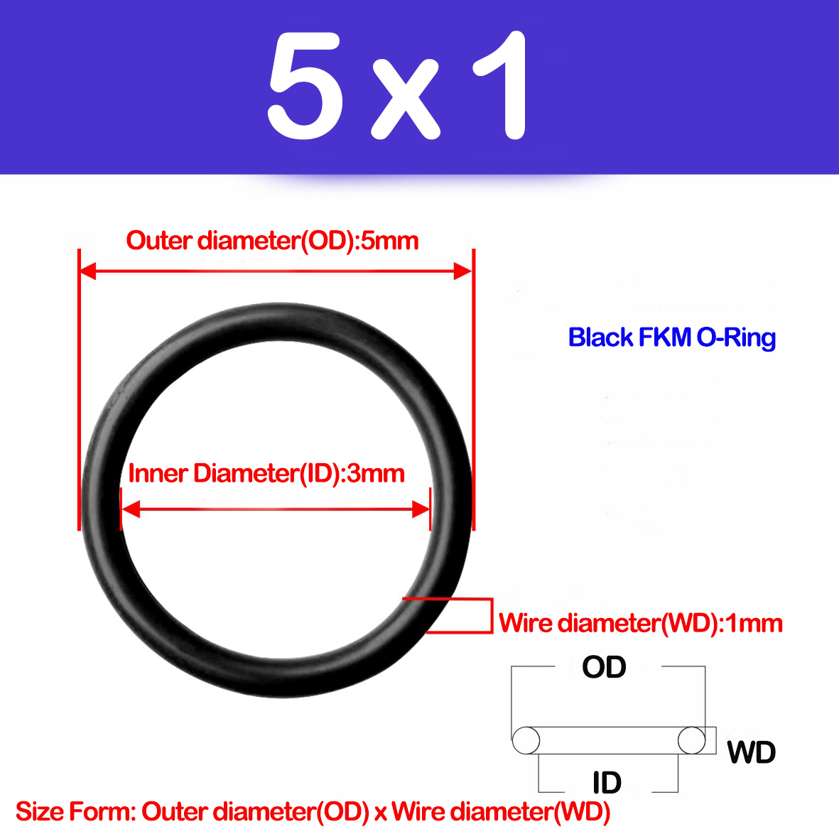 WD CS 1/1.2/1.5mm,NBR O Ring S – Auto Repair Cs recenzja i cena