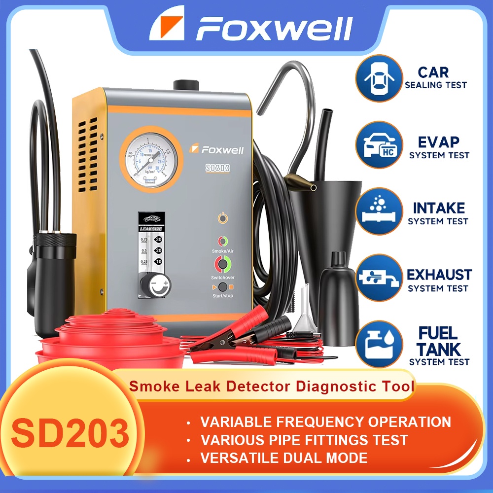 12V Automotive Smoke Machine F – Smoke Leak Detector recenzja i cena