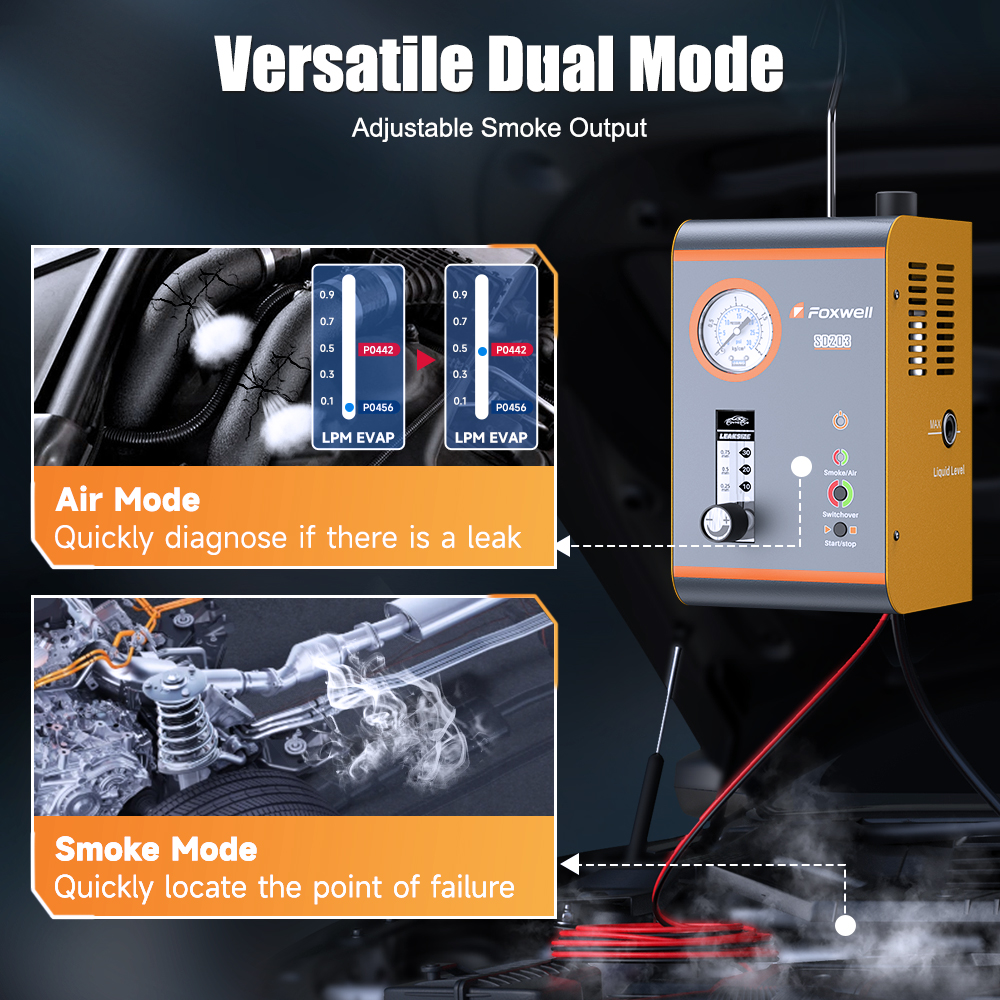 12V Automotive Smoke Machine F – Smoke Leak Detector recenzja i cena