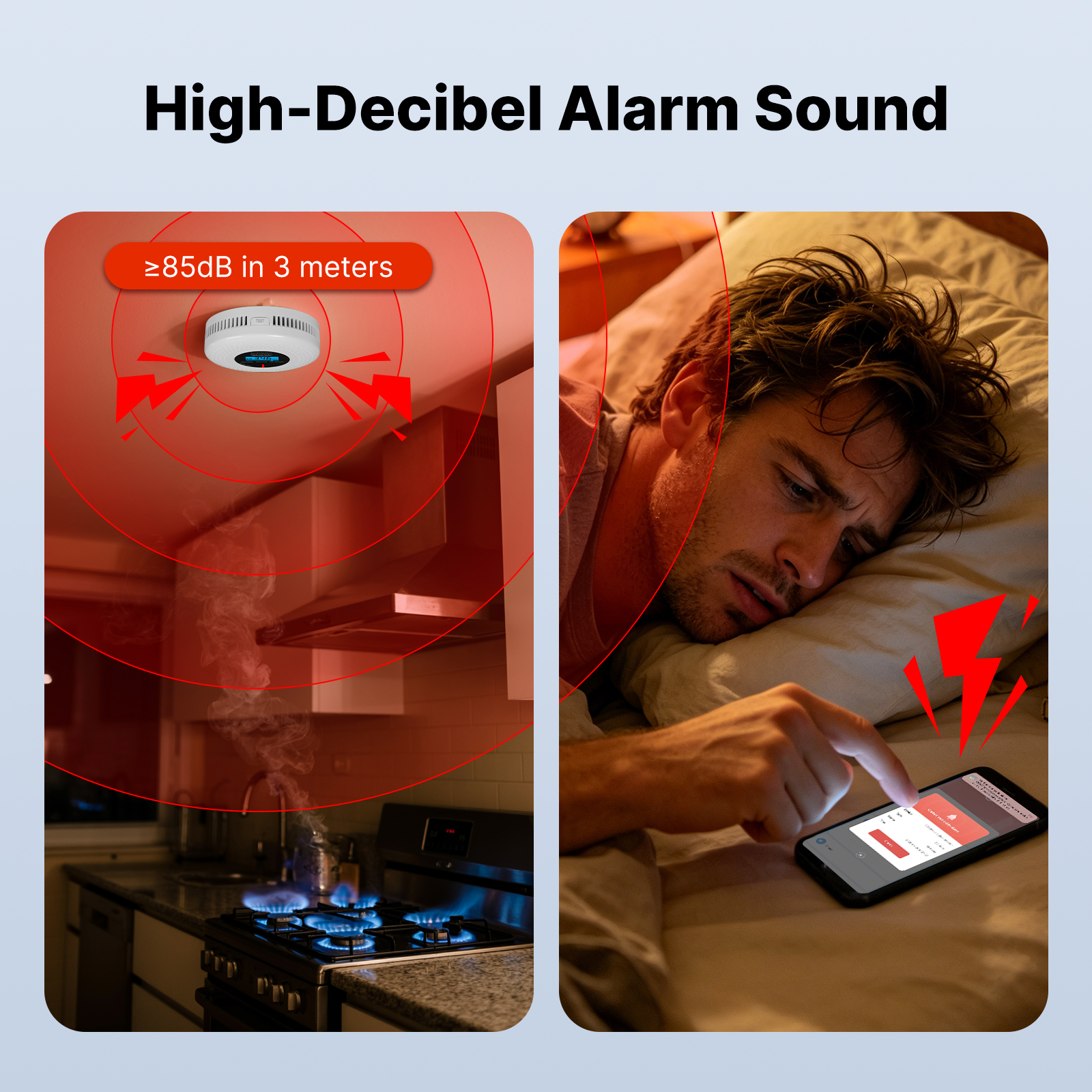 MOES Tuya Zigbee Smart Smoke C – Smoke Leak Detector recenzja i cena