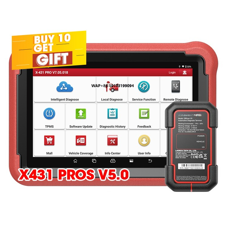 Original  X431 Pros v 5.0 V1.0 – Car Diagnostic Tool recenzja i cena