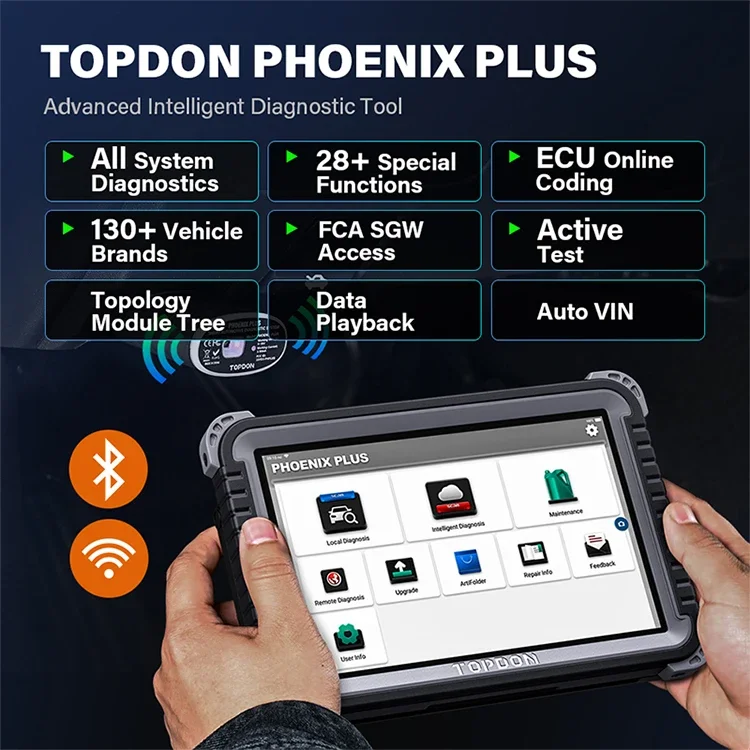 TOPDON Phoenix Plus  Automotiv – Car Diagnostic Tool recenzja i cena