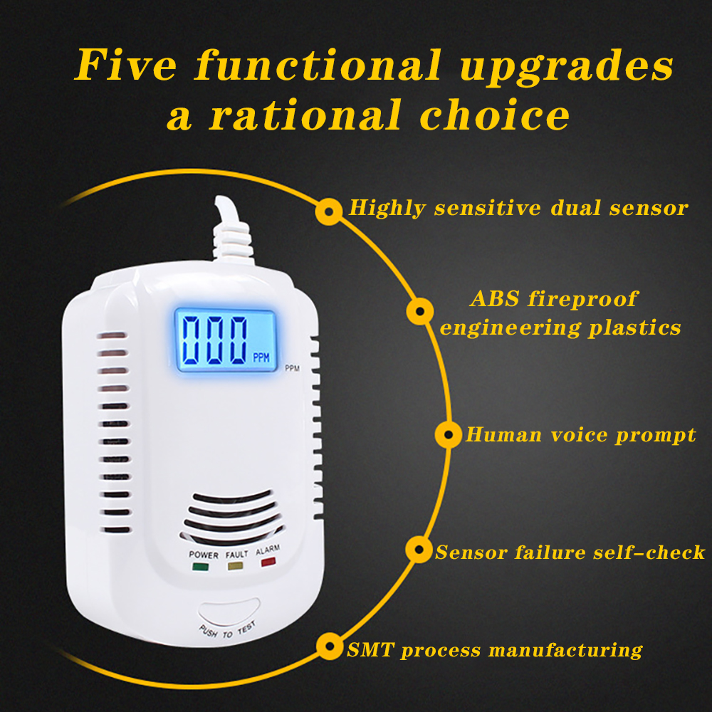 New CO Leak Detector 2-in-1 Ca – Smoke Leak Detector recenzja i cena